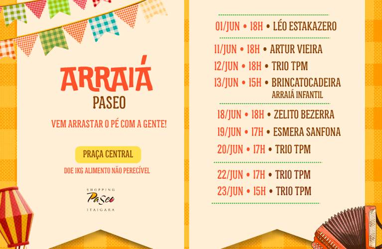 Peças SJ - Programação